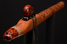 Satinwood Native American Flute, Minor, Mid F#-4, #F14G